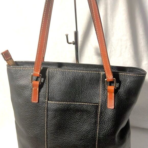 Dooney & Bourke Small Lexington Black Pebbled Grain Leather Tote - COA - EUC - Picture 4 of 13